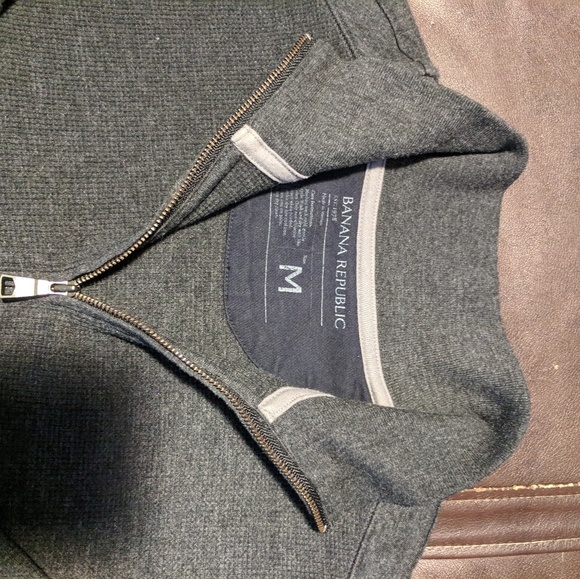 Banana Republic quarter-zip sweater - Picture 2 of 3